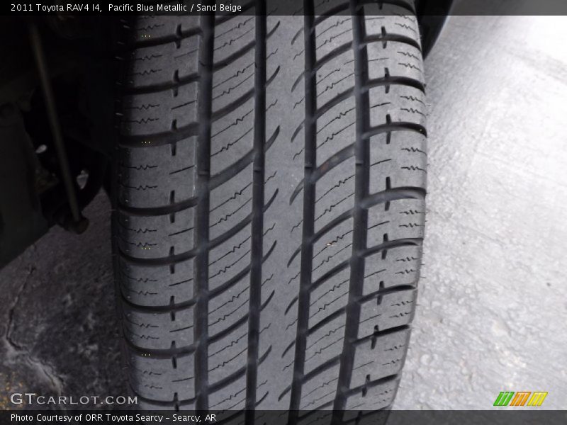 Pacific Blue Metallic / Sand Beige 2011 Toyota RAV4 I4