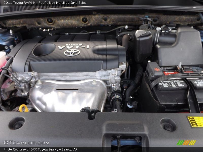 Pacific Blue Metallic / Sand Beige 2011 Toyota RAV4 I4