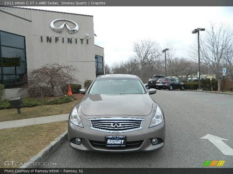 Smokey Quartz / Graphite 2011 Infiniti G 37 x AWD Sedan
