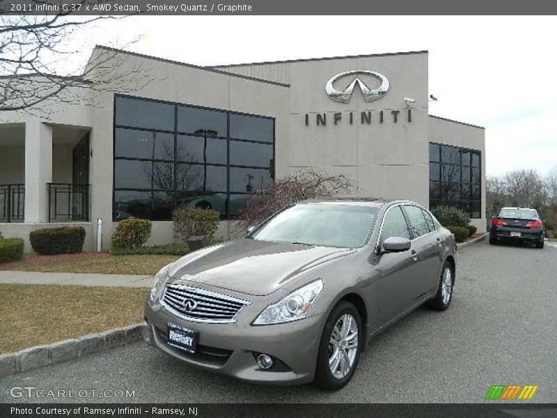 Smokey Quartz / Graphite 2011 Infiniti G 37 x AWD Sedan