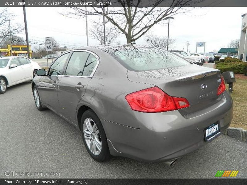 Smokey Quartz / Graphite 2011 Infiniti G 37 x AWD Sedan