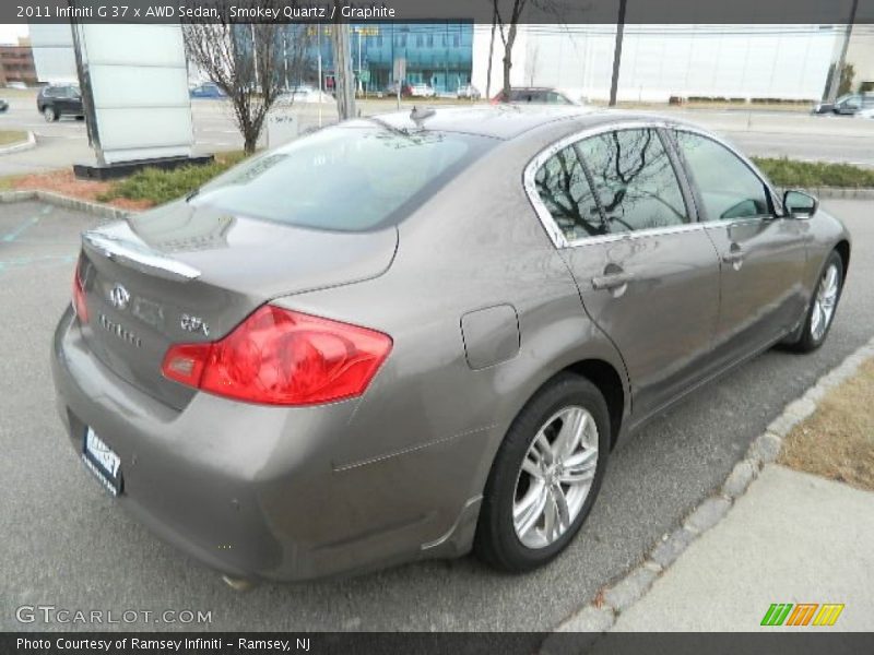 Smokey Quartz / Graphite 2011 Infiniti G 37 x AWD Sedan
