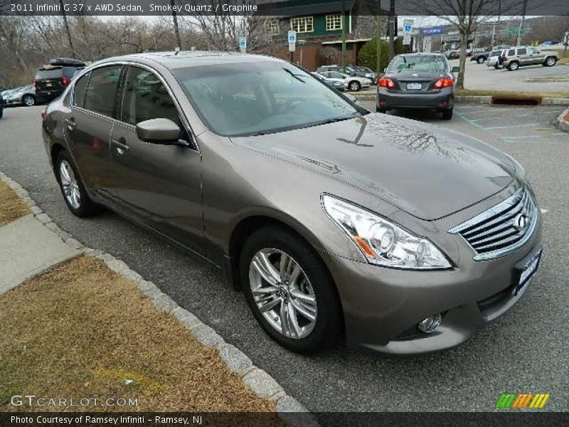 Smokey Quartz / Graphite 2011 Infiniti G 37 x AWD Sedan
