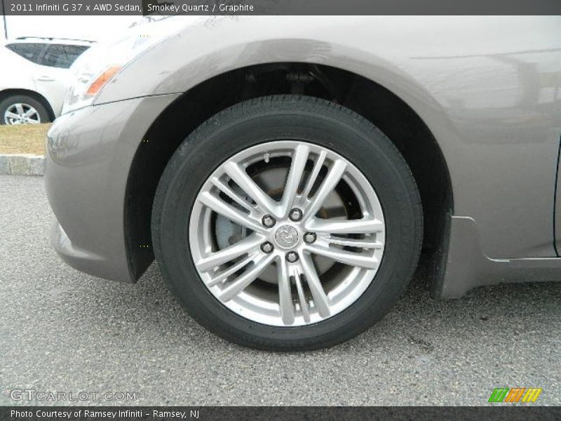 Smokey Quartz / Graphite 2011 Infiniti G 37 x AWD Sedan