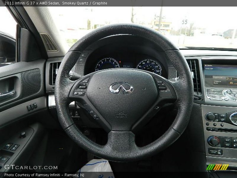Smokey Quartz / Graphite 2011 Infiniti G 37 x AWD Sedan