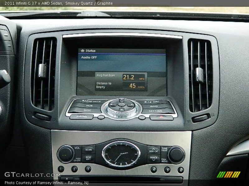 Smokey Quartz / Graphite 2011 Infiniti G 37 x AWD Sedan