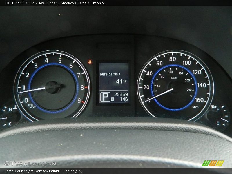Smokey Quartz / Graphite 2011 Infiniti G 37 x AWD Sedan