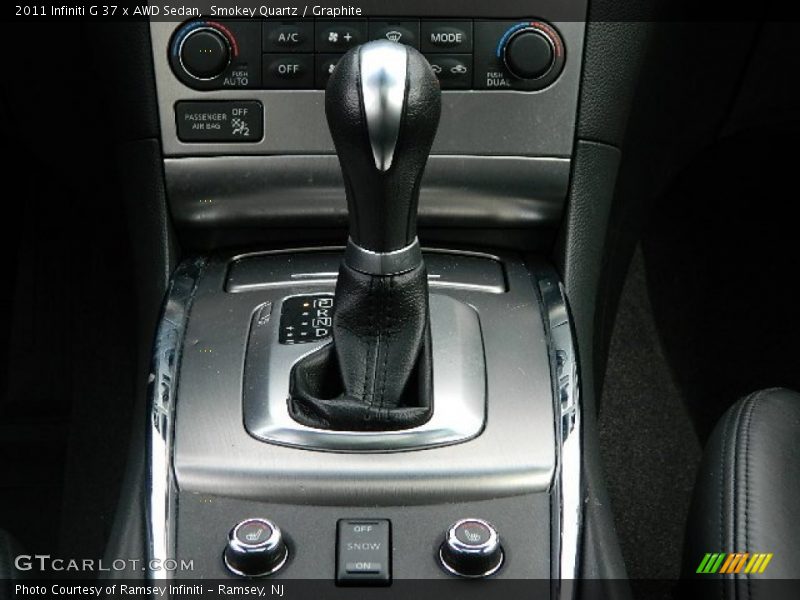 Smokey Quartz / Graphite 2011 Infiniti G 37 x AWD Sedan