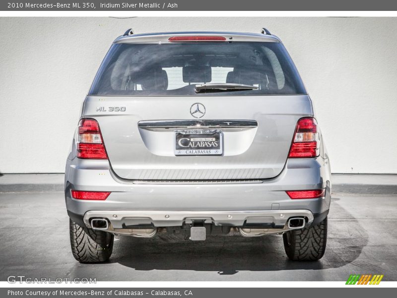 Iridium Silver Metallic / Ash 2010 Mercedes-Benz ML 350