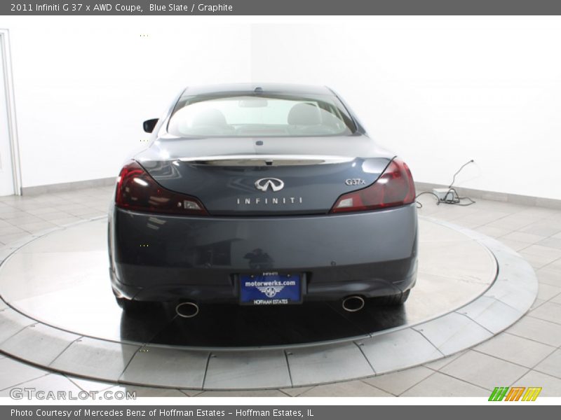 Blue Slate / Graphite 2011 Infiniti G 37 x AWD Coupe