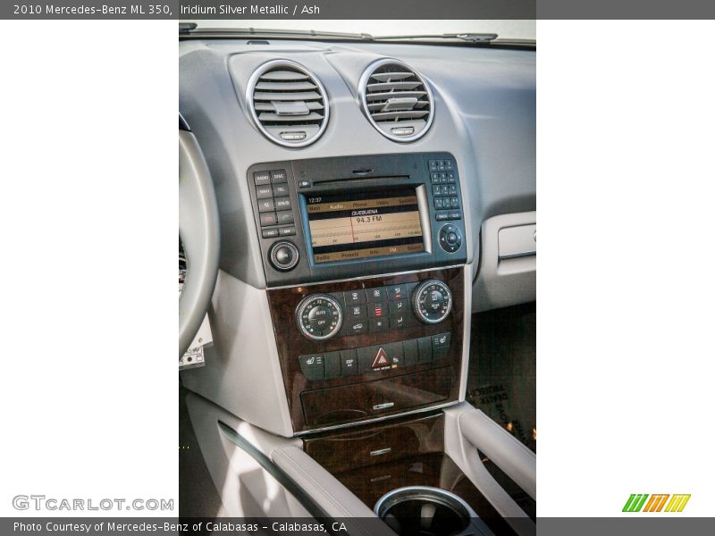 Iridium Silver Metallic / Ash 2010 Mercedes-Benz ML 350