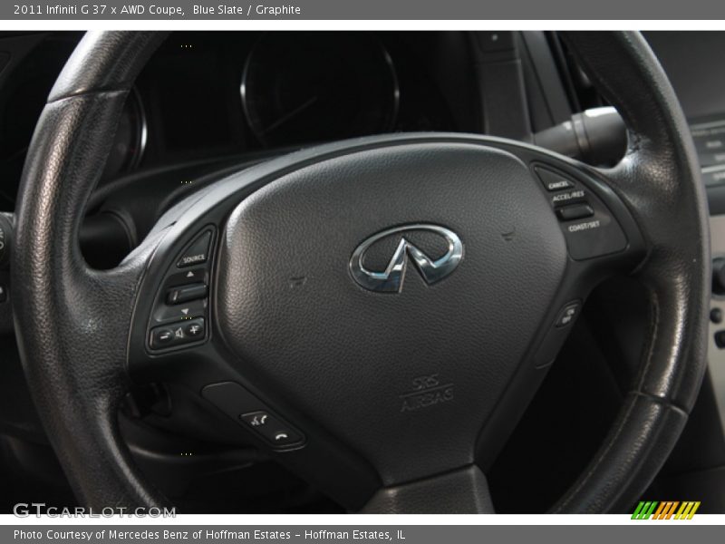 Blue Slate / Graphite 2011 Infiniti G 37 x AWD Coupe