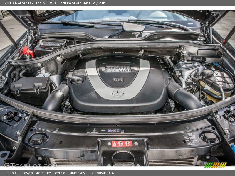 Iridium Silver Metallic / Ash 2010 Mercedes-Benz ML 350