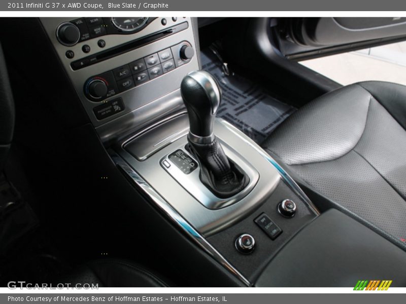 Blue Slate / Graphite 2011 Infiniti G 37 x AWD Coupe