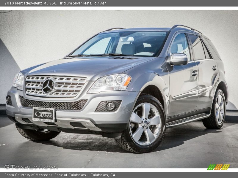 Iridium Silver Metallic / Ash 2010 Mercedes-Benz ML 350
