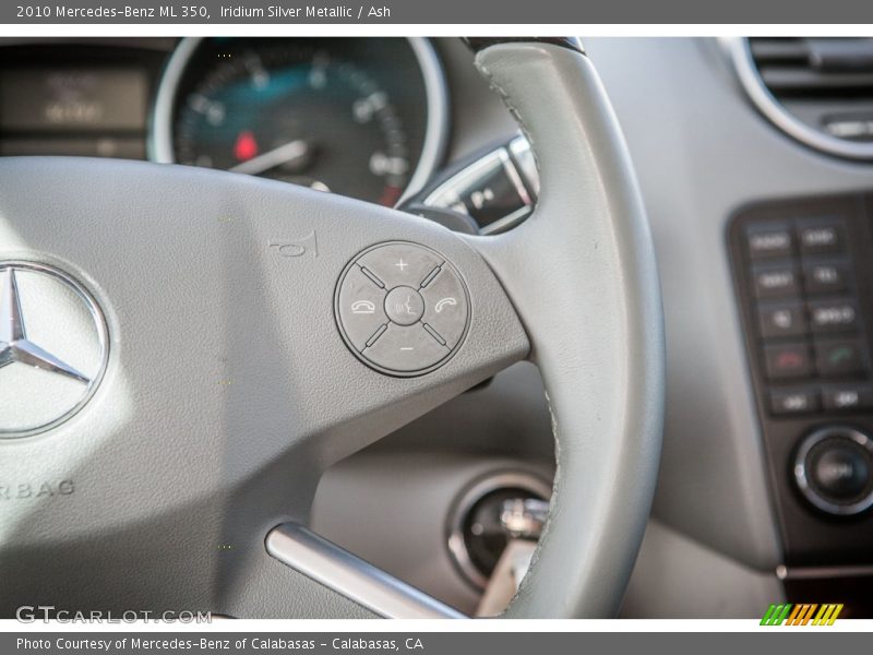 Iridium Silver Metallic / Ash 2010 Mercedes-Benz ML 350