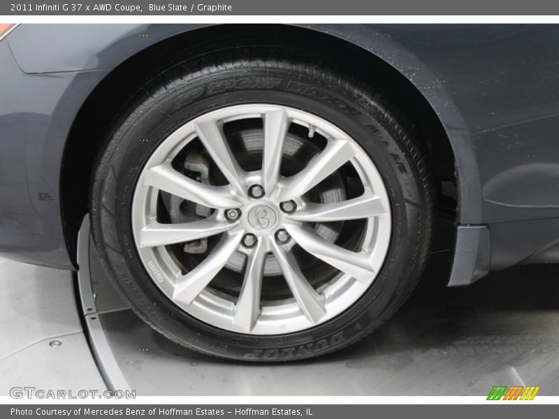 Blue Slate / Graphite 2011 Infiniti G 37 x AWD Coupe