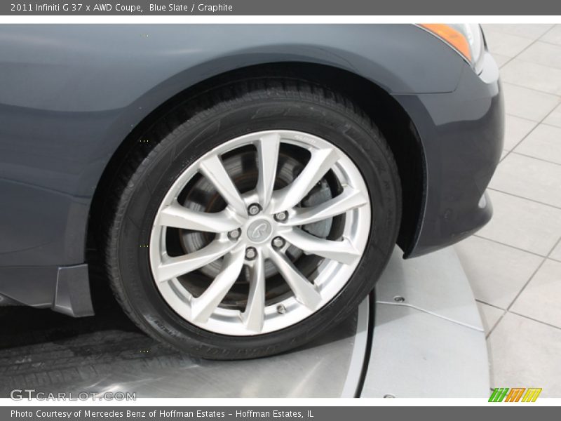 Blue Slate / Graphite 2011 Infiniti G 37 x AWD Coupe