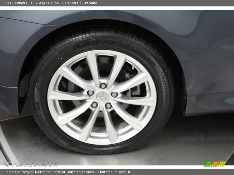 Blue Slate / Graphite 2011 Infiniti G 37 x AWD Coupe
