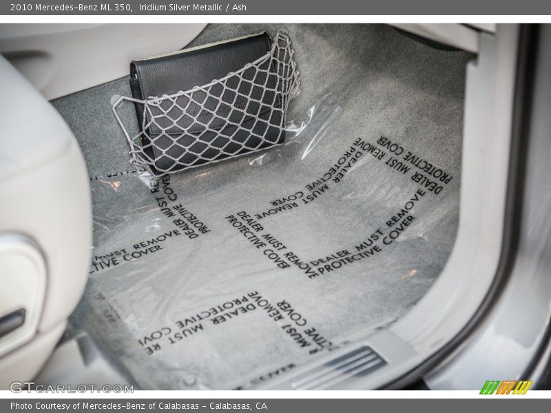 Iridium Silver Metallic / Ash 2010 Mercedes-Benz ML 350