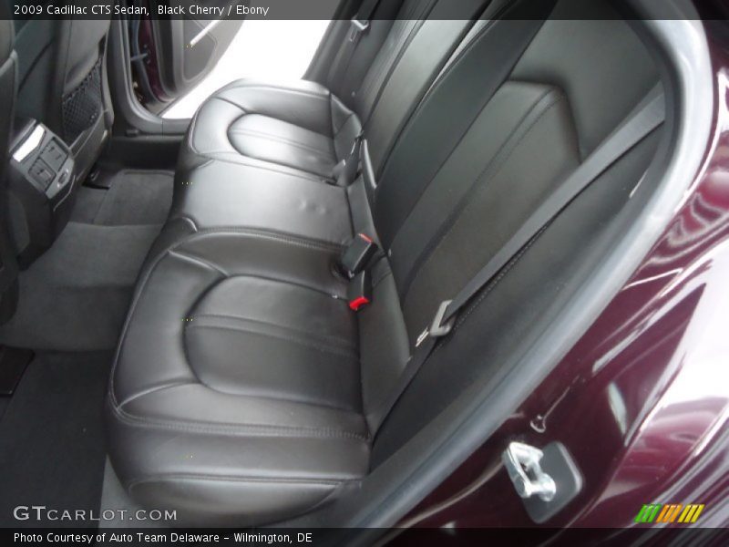 Black Cherry / Ebony 2009 Cadillac CTS Sedan