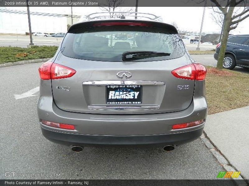 Platinum Graphite / Stone 2009 Infiniti EX 35 AWD