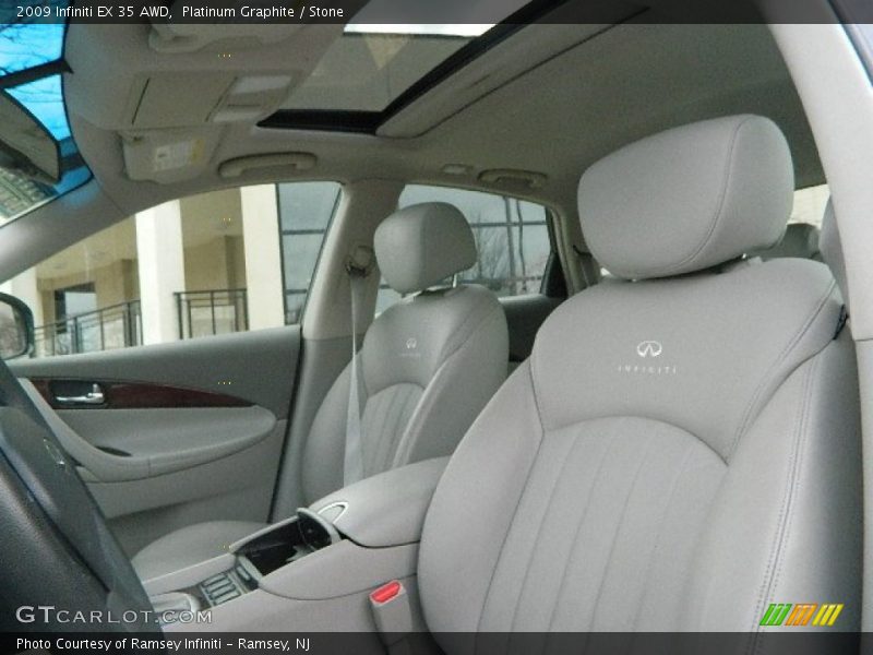Platinum Graphite / Stone 2009 Infiniti EX 35 AWD