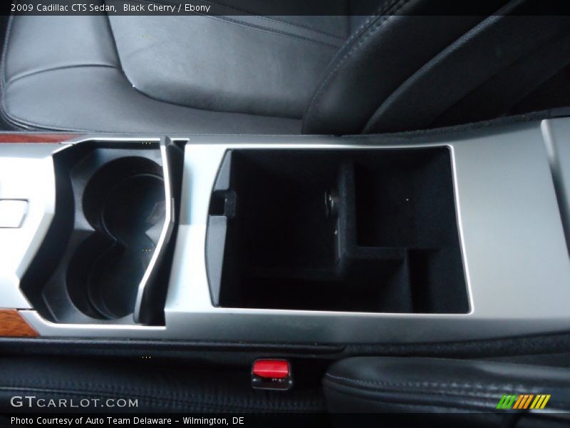 Black Cherry / Ebony 2009 Cadillac CTS Sedan