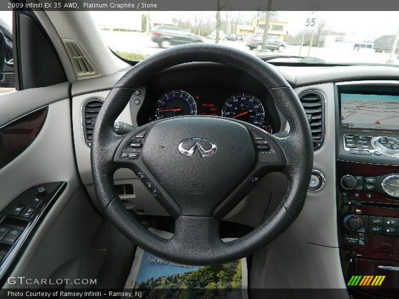  2009 EX 35 AWD Steering Wheel