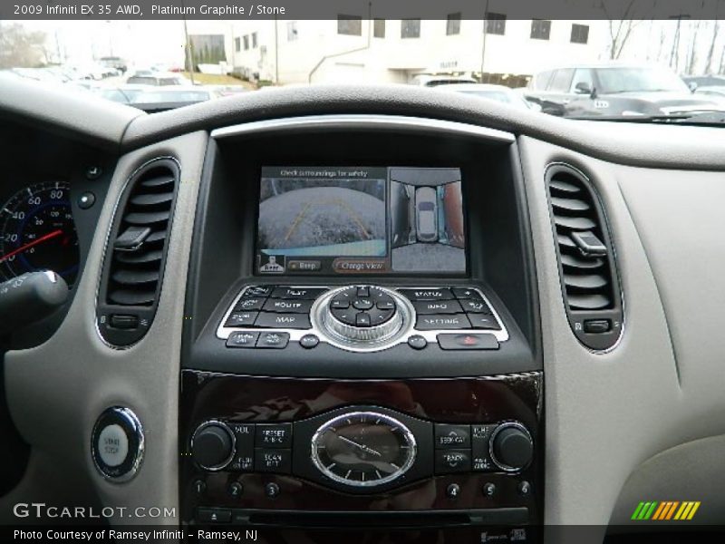 Controls of 2009 EX 35 AWD