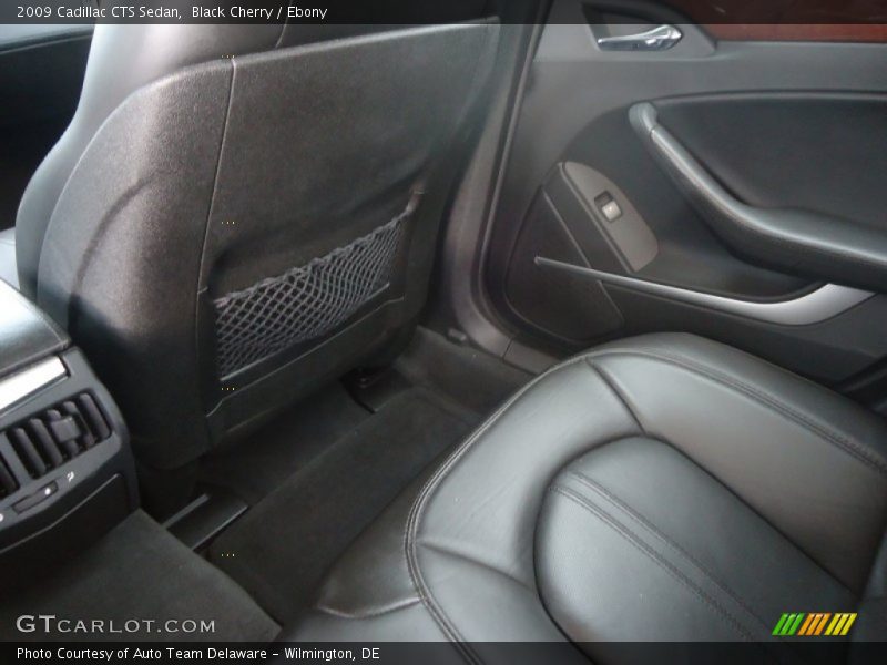Black Cherry / Ebony 2009 Cadillac CTS Sedan