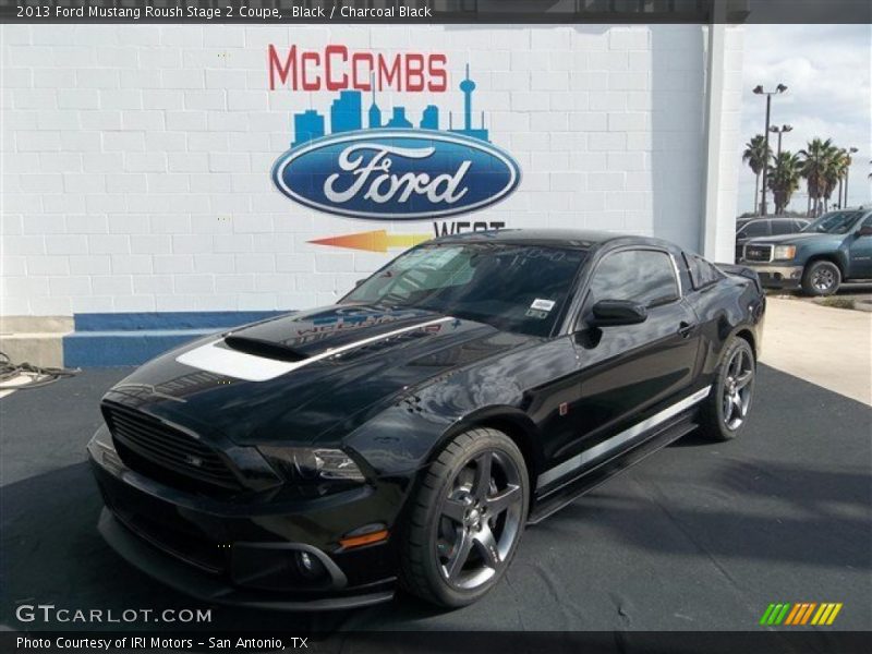 Black / Charcoal Black 2013 Ford Mustang Roush Stage 2 Coupe