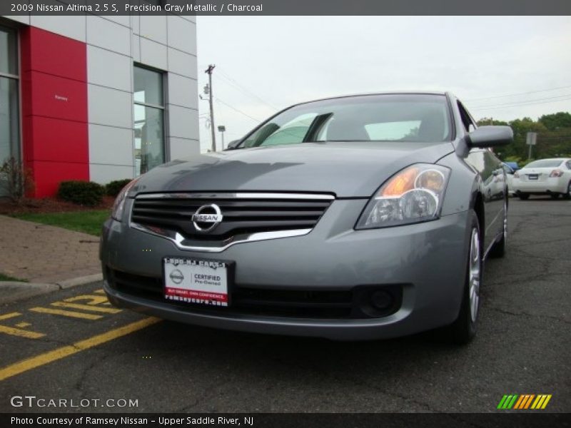 Precision Gray Metallic / Charcoal 2009 Nissan Altima 2.5 S