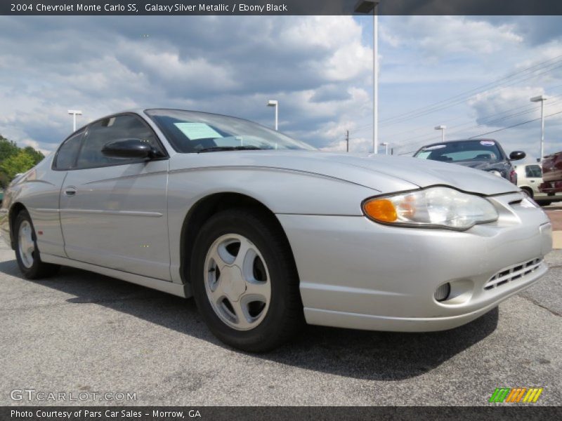Galaxy Silver Metallic / Ebony Black 2004 Chevrolet Monte Carlo SS