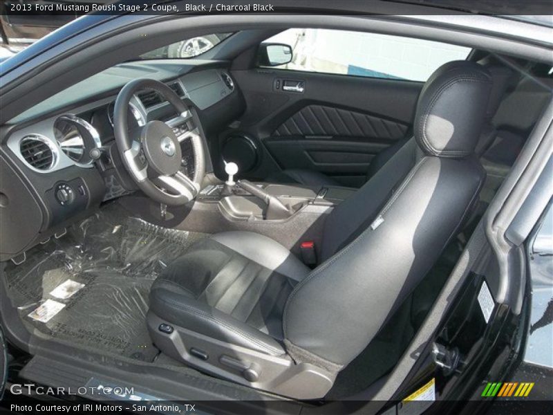 Front Seat of 2013 Mustang Roush Stage 2 Coupe