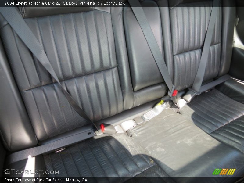Rear Seat of 2004 Monte Carlo SS