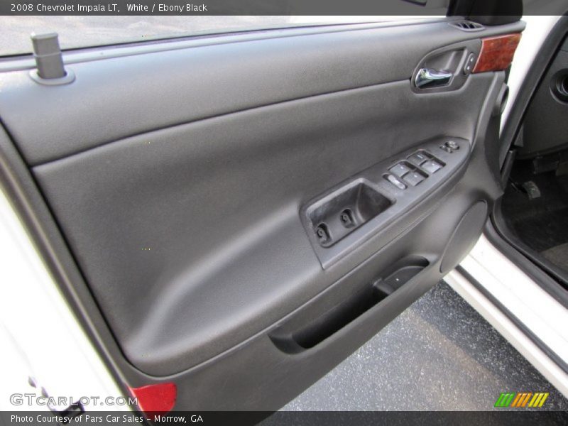 White / Ebony Black 2008 Chevrolet Impala LT