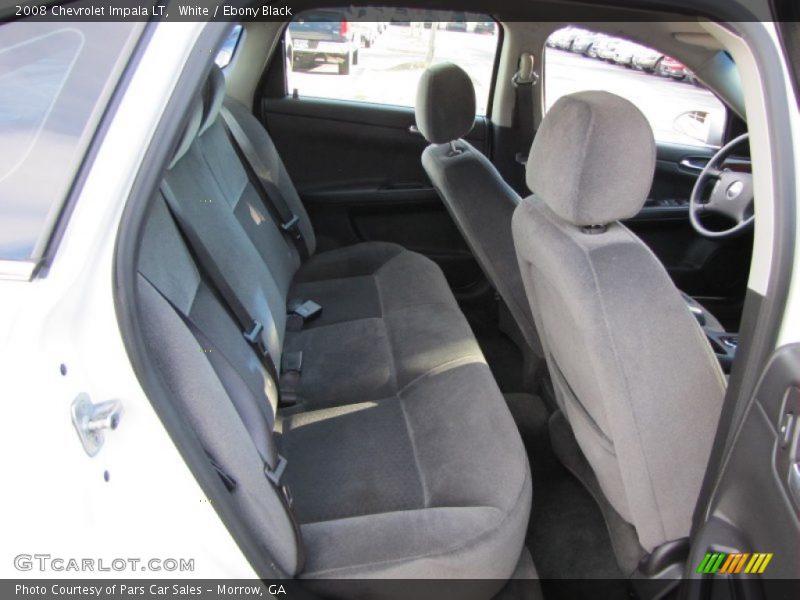 White / Ebony Black 2008 Chevrolet Impala LT