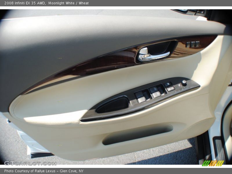 Moonlight White / Wheat 2008 Infiniti EX 35 AWD