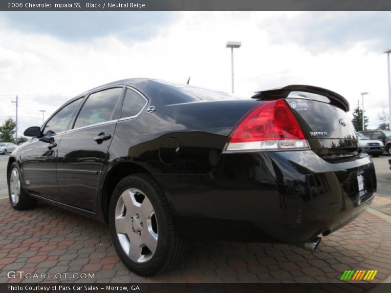 Black / Neutral Beige 2006 Chevrolet Impala SS
