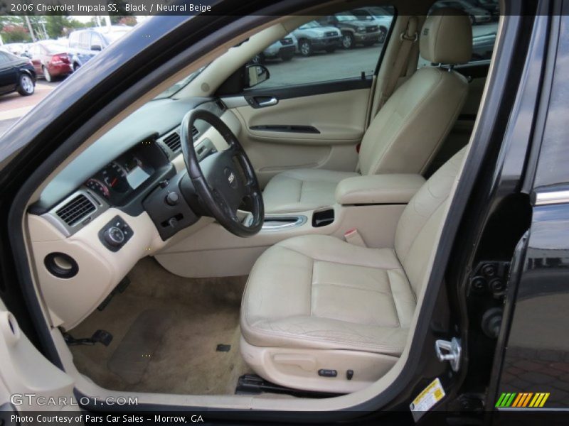 Front Seat of 2006 Impala SS
