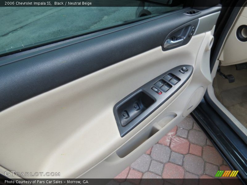 Black / Neutral Beige 2006 Chevrolet Impala SS
