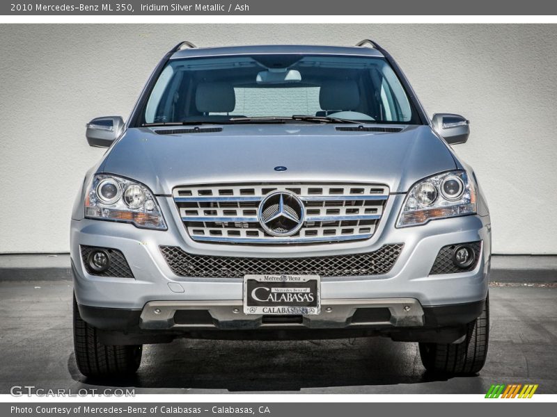 Iridium Silver Metallic / Ash 2010 Mercedes-Benz ML 350