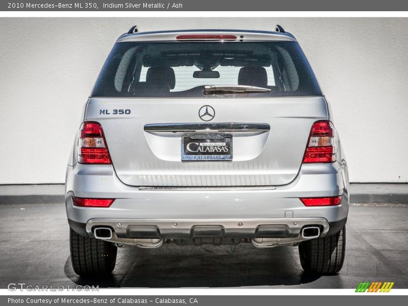 Iridium Silver Metallic / Ash 2010 Mercedes-Benz ML 350