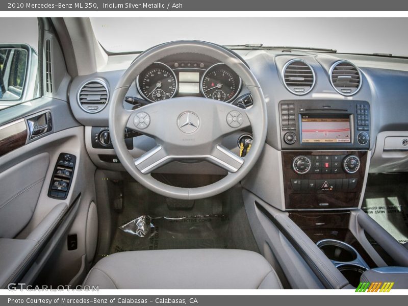 Iridium Silver Metallic / Ash 2010 Mercedes-Benz ML 350