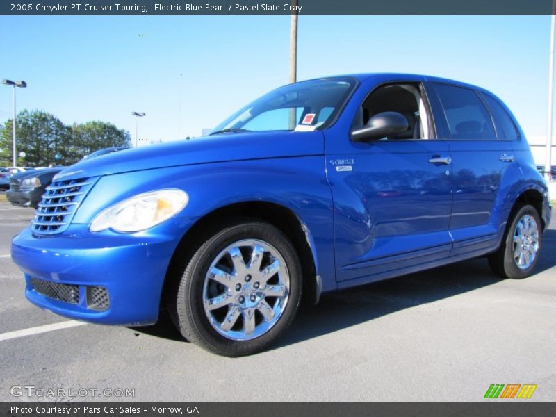 Electric Blue Pearl / Pastel Slate Gray 2006 Chrysler PT Cruiser Touring