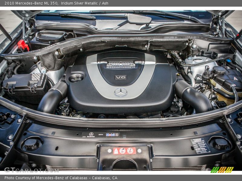 Iridium Silver Metallic / Ash 2010 Mercedes-Benz ML 350