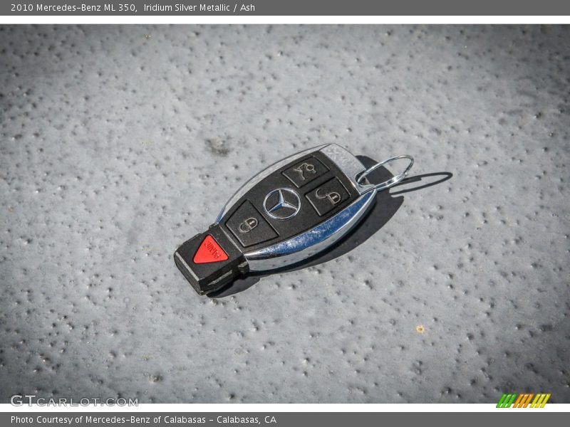 Iridium Silver Metallic / Ash 2010 Mercedes-Benz ML 350