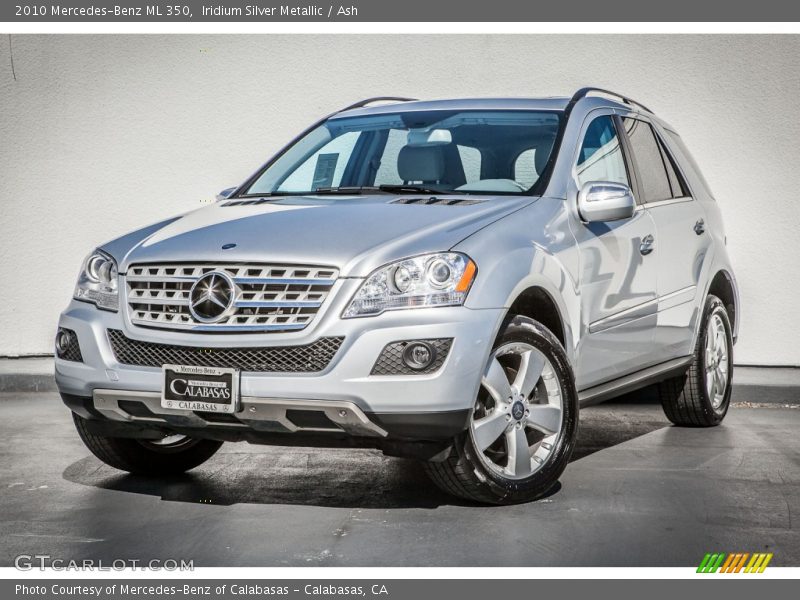 Iridium Silver Metallic / Ash 2010 Mercedes-Benz ML 350