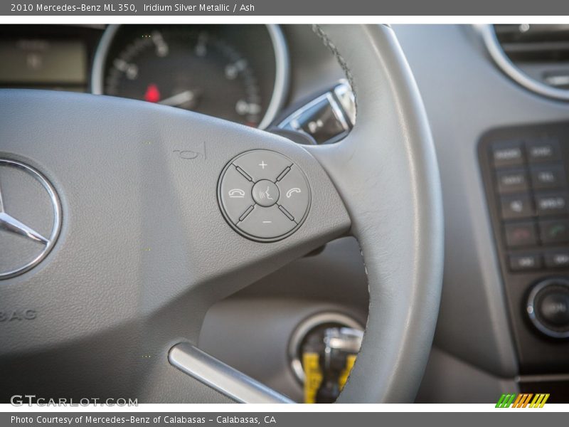 Iridium Silver Metallic / Ash 2010 Mercedes-Benz ML 350